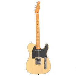 Foto van Squier 40th anniversary telecaster vintage edition satin vintage blonde elektrische gitaar