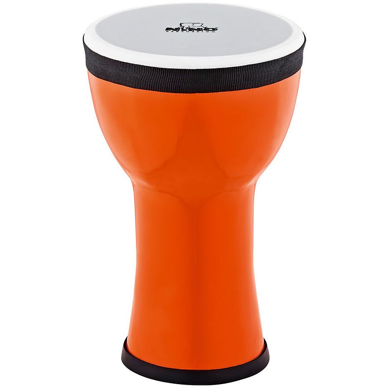 Foto van Nino percussion nino-emdj-t elements mini djembe 6 inch oranje