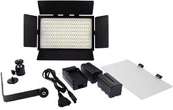 Foto van Falcon eyes led lamp set dimbaar dv-384ct-k2