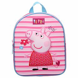 Foto van Peppa pig school rugzak/rugtas voor peuters/kleuters/kinderen 31 cm - rugzak - kind