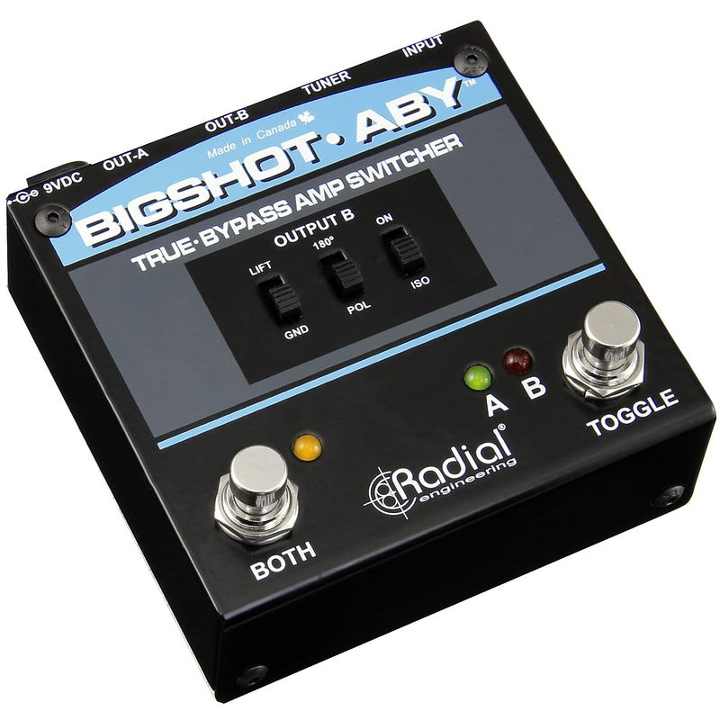 Foto van Radial bigshot aby mkii true bypass aby switcher