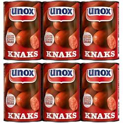 Foto van Unox knakworst knaks 6 x 400g bij jumbo