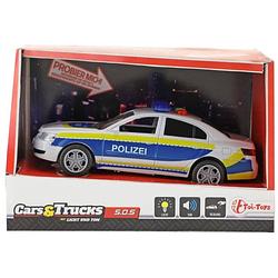 Foto van Toi-toys polizei frictie met licht en geluid 15 cm