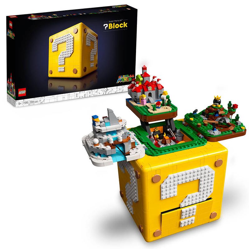 Foto van Lego super mario 64 vraagtekenblok 71395