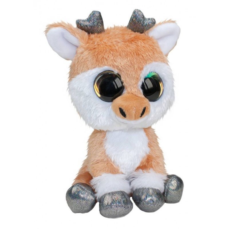 Foto van Lumo stars knuffeldier reindeer vasa - classic - 15cm