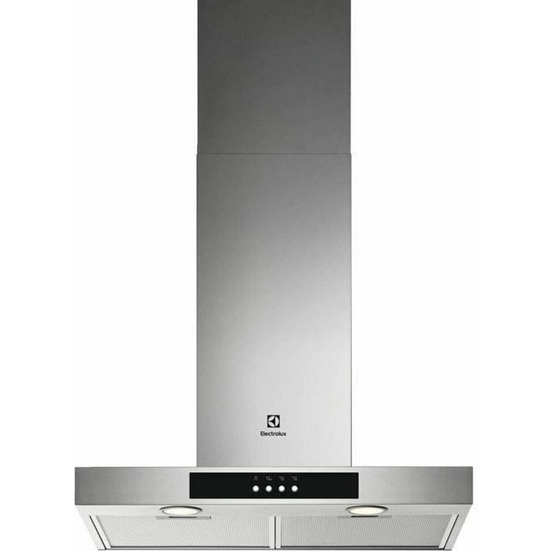 Foto van Electrolux lft426x conventionele afzuigkap - 600 m3/uur - 3 snelheden - zilverkleurig