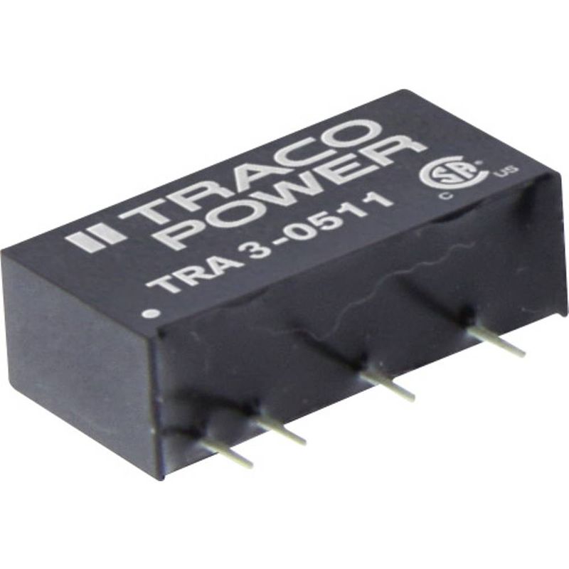 Foto van Tracopower tra 3-2413 dc/dc-converter, print 24 v/dc 15 v/dc 200 ma 3 w aantal uitgangen: 1 x