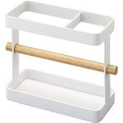 Foto van Yamazaki kitchen tool stand - tosca - white