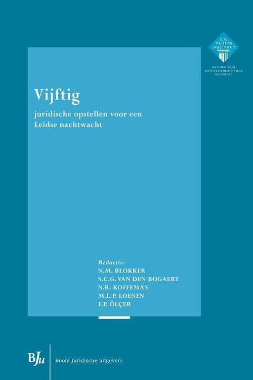 Foto van Vijftig juridische opstellen voor een leidse nachtwacht - paperback (9789089749628)