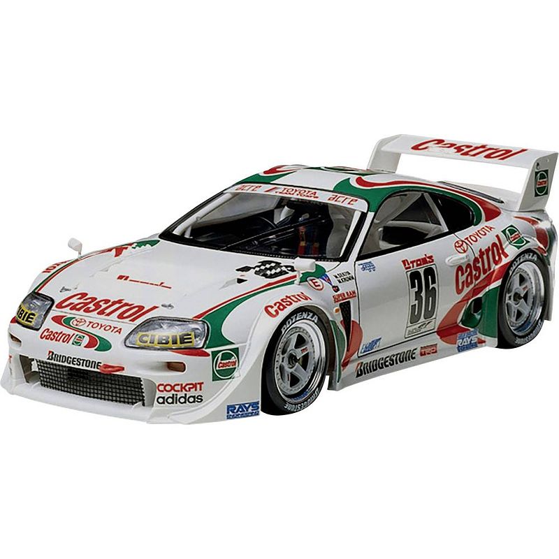 Foto van Tamiya 300024163 castrol toyota tom´s supra gt auto (bouwpakket) 1:24