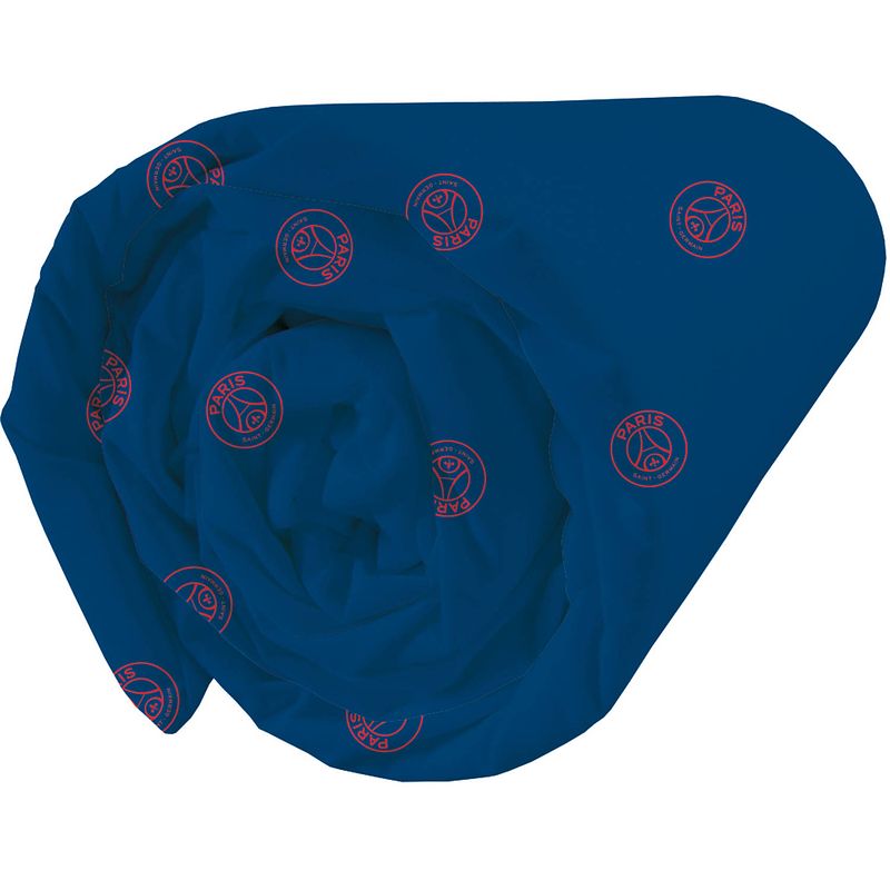 Foto van Paris saint germain neored hoeslaken - eenpersoons - 90 x 190/200 - blauw