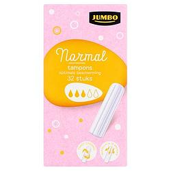 Foto van Jumbo normal tampons 32 stuks