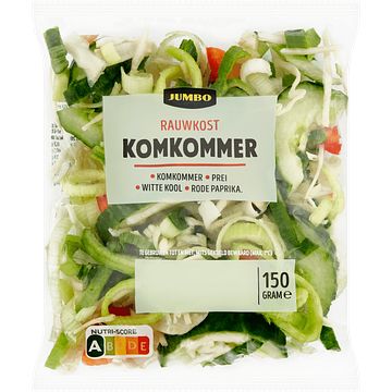 Foto van Jumbo komkommer rauwkost 150g