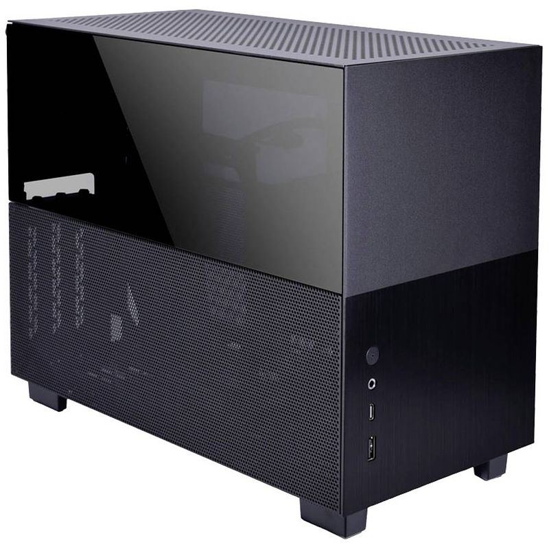 Foto van Lian li q58x3 midi-tower behuizing, gaming-behuizing zwart