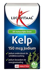 Foto van Lucovitaal pure kelp jodium tabletten