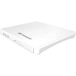 Foto van Transcend ts8xdvds-w extra slim portable dvd writer wit