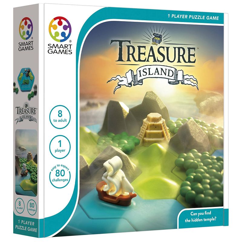 Foto van Smartgames treasure island (80 opdrachten)