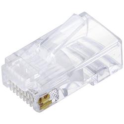 Foto van Tru components tru components modulaire stekker 8p8c rj45 tc-10336052 stekker, recht aantal polen 8p8c 1 stuk(s)