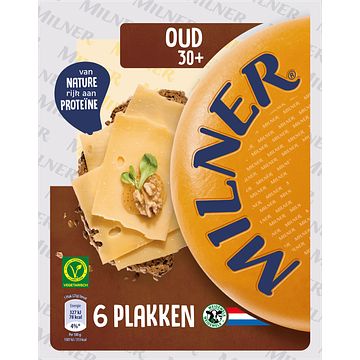 Foto van Milner 30+ oud kaas plakken 150g bij jumbo