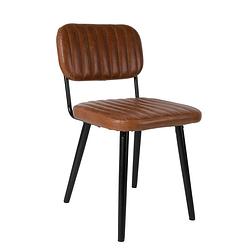 Foto van Anli style chair jake worn brown