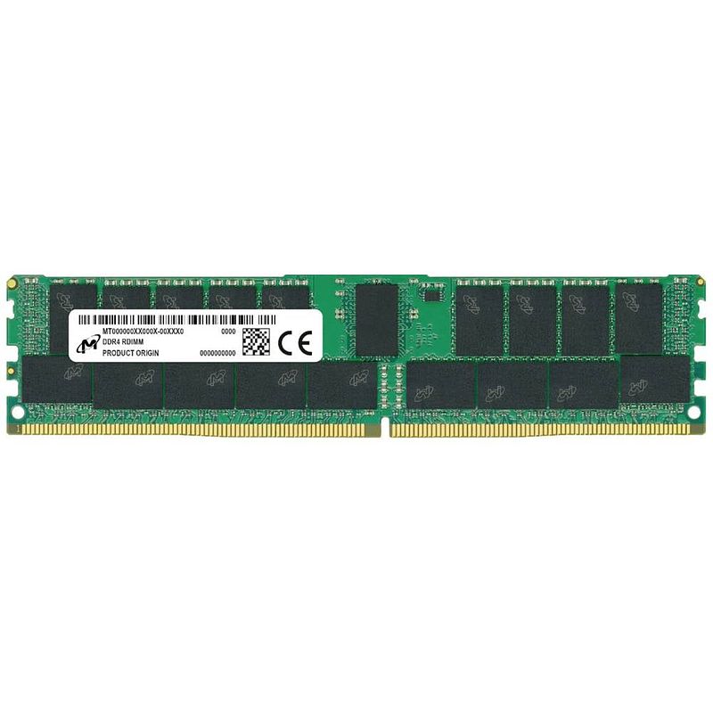 Foto van Crucial mta36asf4g72pz-3g2j3r werkgeheugenmodule voor pc ddr4 32 gb 1 x 32 gb 3200 mhz 288-pins dimm cl22 mta36asf4g72pz-3g2j3r