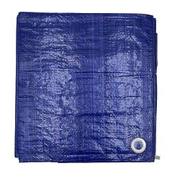 Foto van Dula afdekzeil - 2 x 3 meter - afdekfolie - blauw - waterdicht dekzeil