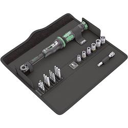 Foto van Wera click-torque a 6 set 1 05130110001 momentsleutel met omschakelbare ratel 1/4 (6.3 mm) 2.5 - 25 nm