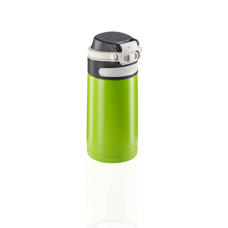 Foto van Leifheit - flip thermosbeker 350 ml - groen