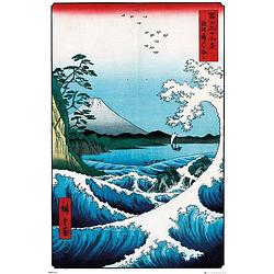 Foto van Gbeye hiroshige the sea at satta poster 61x91,5cm