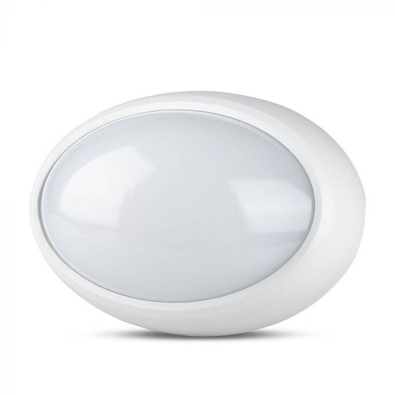 Foto van V-tac vt-8014 plafondlamp ovaal- wit - 8w - 560lm - 3000k