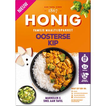 Foto van Honig maaltijdpakket oosterse kip 437g bij jumbo