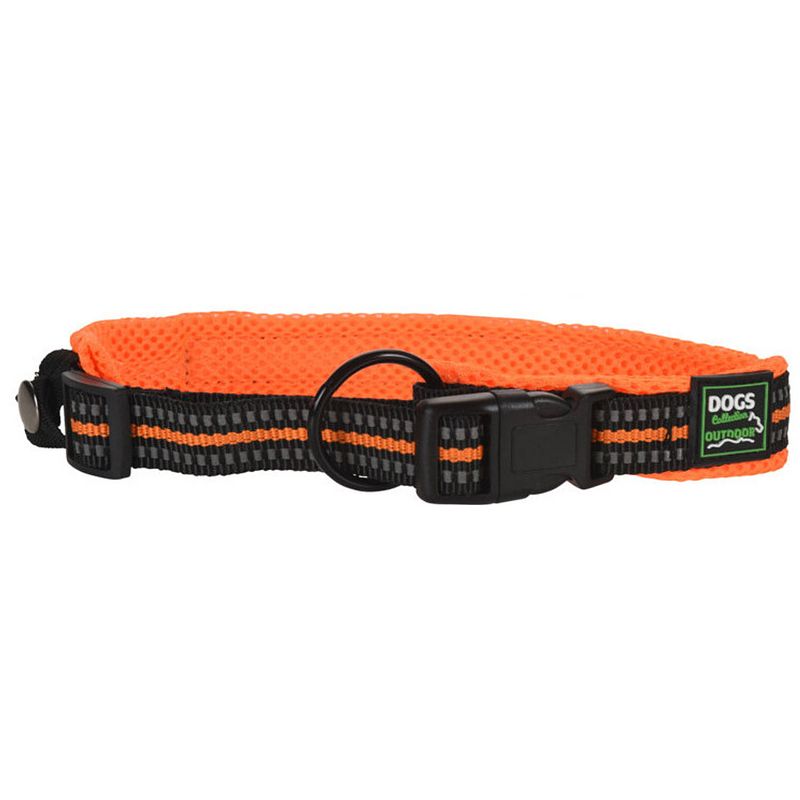 Foto van Dogs collection hondenhalsband neon 45-55 cm polyetheen oranje