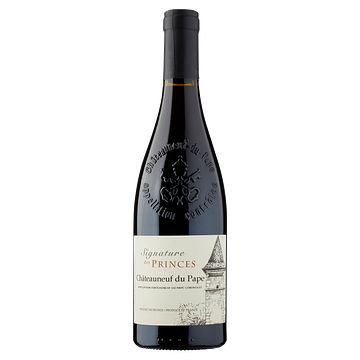 Foto van Signature des princes chateauneuf du pape grenache noir syrah 750ml bij jumbo