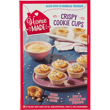 Foto van Homemade complete mix voor crispy cookie cups 190g bij jumbo