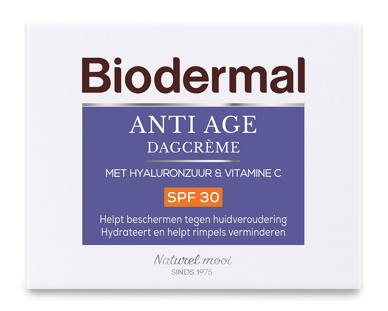 Foto van Biodermal anti age dagcrème spf30