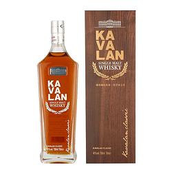 Foto van Kavalan classic single malt 70cl whisky + giftbox