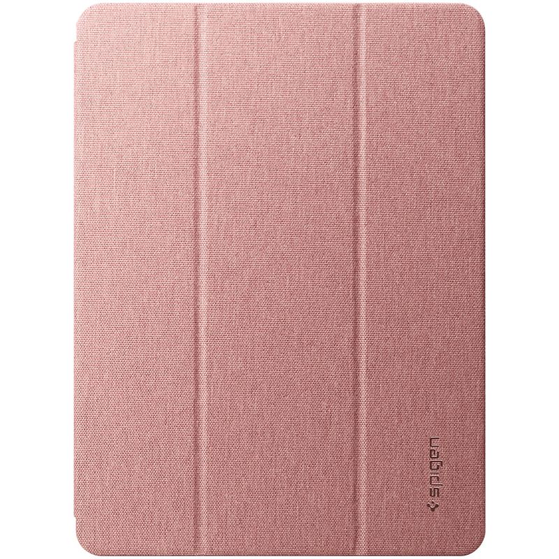 Foto van Spigen urban fit bookcase ipad 10.2 (2019 / 2020) tablethoes - rosé goud