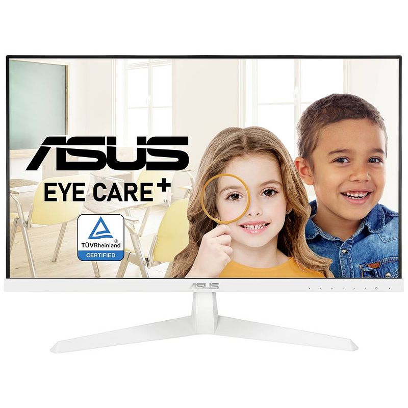 Foto van Asus vy249he-w led-monitor 60.5 cm (23.8 inch) energielabel c (a - g) 1920 x 1080 pixel full hd 1 ms hdmi, vga, hoofdtelefoonaansluiting ips led