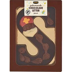 Foto van Jumbo chocoladeletter s puur 200g