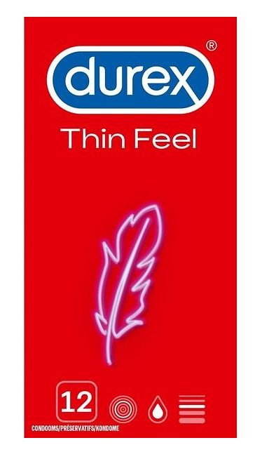 Foto van Durex thin feel condooms, 12st bij jumbo
