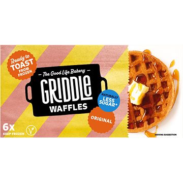 Foto van Griddle waffles original 6 stuks 200g bij jumbo