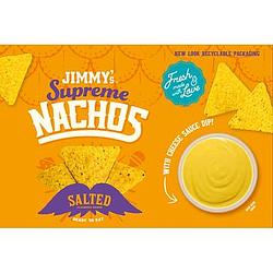 Foto van Jimmy's supreme nachos with cheese sauce bij jumbo