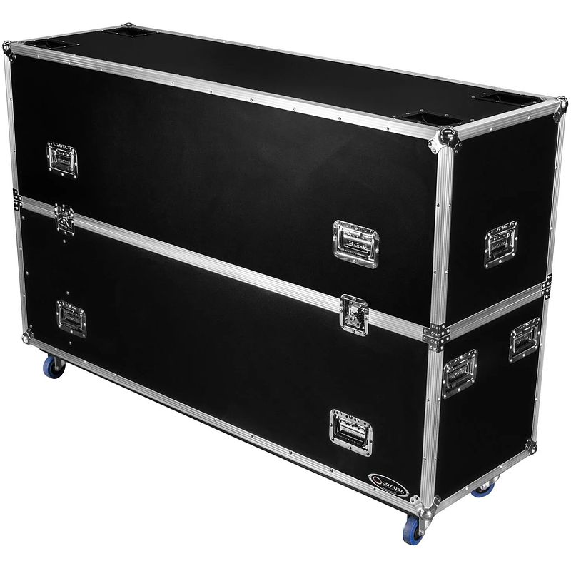 Foto van Odyssey fz2fsm75w dual 75" flat screen monitor flightcase