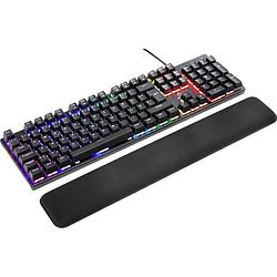 Foto van Renkforce rf-gmk-550 gaming-toetsenbord usb verlicht qwertz, duits, windows zwart