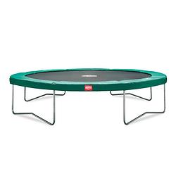 Foto van Berg trampoline favorit - regular - 380 cm - zonder veiligheidsnet - groen