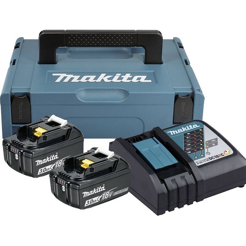 Foto van Makita makita 197952-5 accu en acculader voor gereedschap 18 v 3 ah li-ion