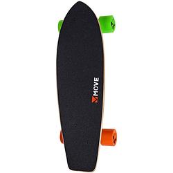 Foto van Move skateboard cruiser 59 cm hout/aluminium zwart