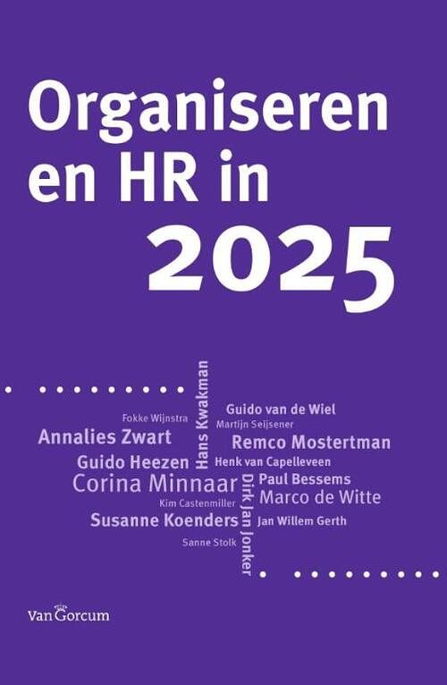 Foto van Organiseren en hr in 2025 - remco mostertman - ebook (9789023249993)