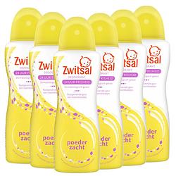 Foto van Zwitsal - deodorant spray - soft - 6 x 100 ml - voordeelverpakking