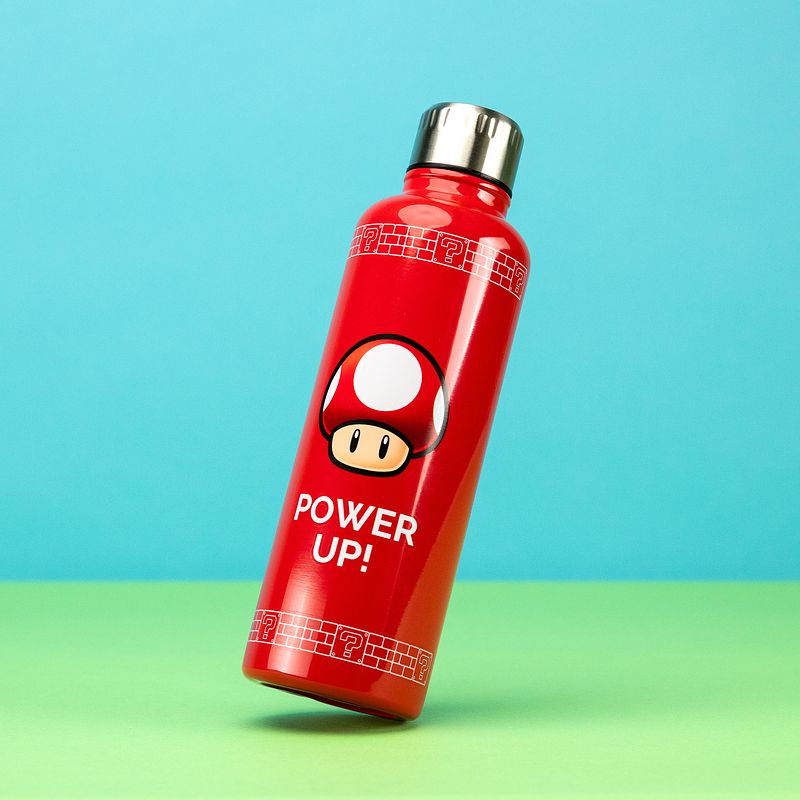 Foto van Nintendo super mario power up waterfles